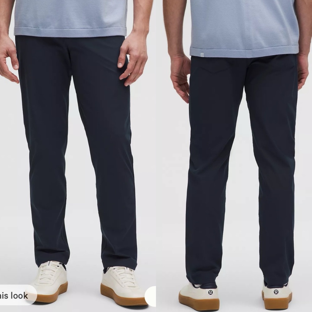 Lululemon ABC classic‎ 5 pocket pants navy blue